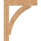 Ekena Millwork Thorton Block Smooth Bracket, Western Red Cedar, 5 1/2"W x 36"D x 44"H BKT06X36X44THR05SWR - alternate 4